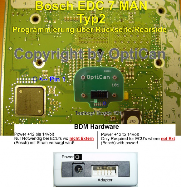 Bosch EDC 7 (MAN Truck) pinout diagram 3
